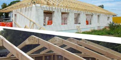 Koka kopņu konstrukcijas pret jumta spārēm – kur atšķirība un kā izvēlēties labāko